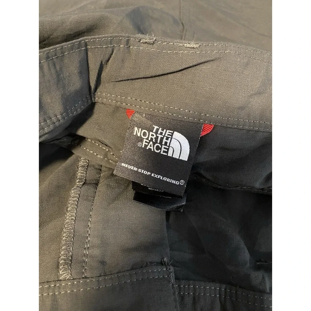 The North Face Shorts Mens 2XL‎ Gray Hiking Belted Nylon Cargo 9.5